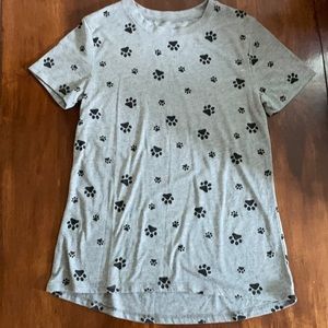 paw print tee